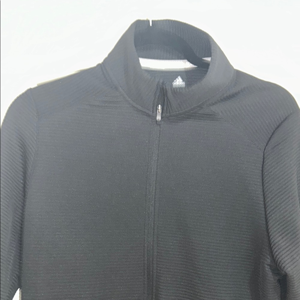 Adidas Black Zip-Up Jacket - Picture 3 of 10